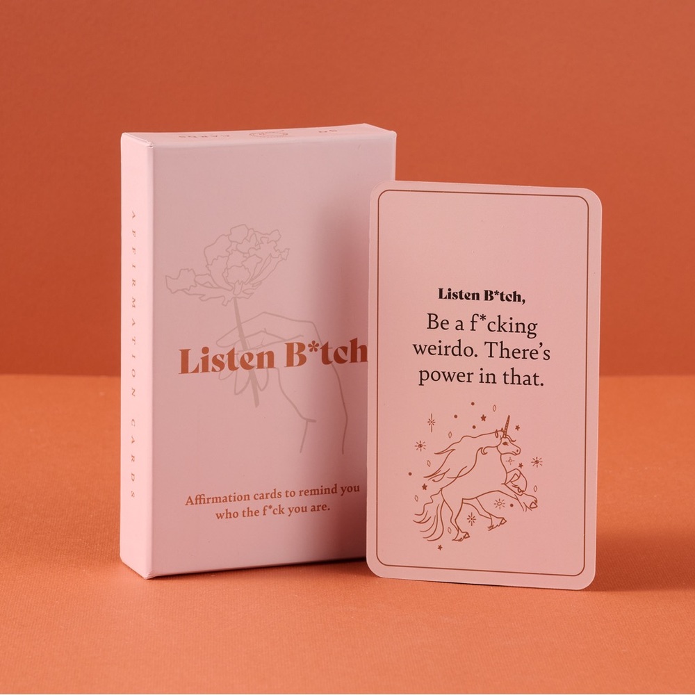 Listen B*tch Affirmation Cards - Picture 8 of 8